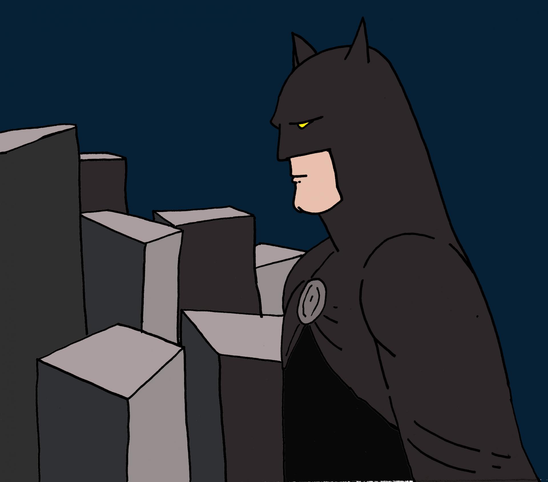 illustration Batman